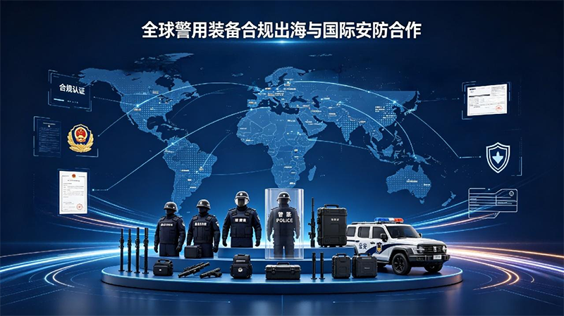 国产合规警用装备全球多国家出口合作全景