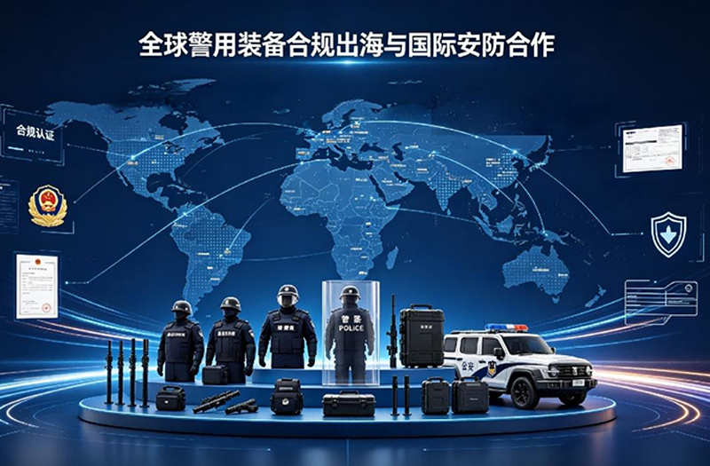 国产合规警用装备全球多国家出口合作全景