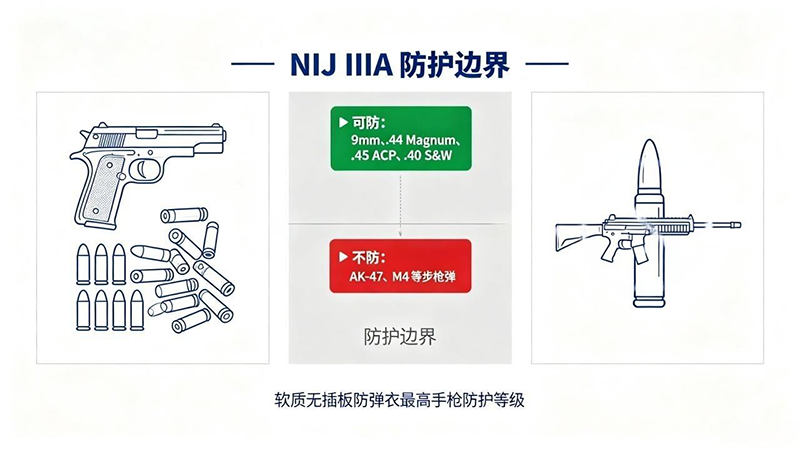 目前全球安防采购市场中,NIJ IIIA作为用量最大的软质防弹等级,存在参数混杂、材质选型混乱、2024出口新规认知偏差等问题,极易出现面料错配、清关被扣、资质不符、防护误判等采购风险。江苏安华警用装备制造有限公司依托多年警用防弹装备研发与全球外贸实操经验,本文依据NIJ 0101.06官方标准与商务部2024年第21号出口新规,整理出可直接落地的选型与合规方案。 一、NIJ IIIA 核心定义与防护边界 NIJ IIIA是美国NIJ 0101.06标准定义的无插板软质防弹衣最高防护等级,核心用于防御全品类手枪弹药,不具备任何步枪弹防护能力。 基础参数汇总 执行标准 NIJ 0101.06(现行有效) 主流材质 芳纶纤维、UHMWPE超高分子量聚乙烯纤维 防护对象 全系常规手枪弹 防护红线 无法防御AK-47、M4等制式步枪高速弹药 采购铁律:任何宣称NIJ IIIA可防步枪的产品均为虚假宣传,采购需直接排除。 二、标准防护弹药与验收指标 依据NIJ 0101.06强制检测规范,合规NIJ IIIA防弹衣需在5米标准射距下稳定拦截四类主流手枪弹,背部黏土凹陷深度≤44mm(钝挫伤安全阈值)。 测试弹药 弹种属性 应用场景 9mm FMJ巴拉贝鲁姆弹 全金属被甲弹 全球主流警用手枪标配弹药 .44 Magnum 马格南弹 半被甲空尖弹 大威力左轮手枪常用弹药 .45 ACP 手枪弹 全金属被甲弹 北约经典制式手枪弹药 .40 S&W 手枪弹 全金属被甲弹 欧美警方通用制式弹药 验收核心:44mm凹陷深度是判定产品合规的硬性量化指标,海外采购、清关、招投标均以此为核心验收依据。 三、芳纶 vs UHMWPE 材质选型指南 两种材质防护等级完全一致,但环境适应性、使用寿命差异极大,是跨境采购的核心选型依据。江苏安华警用装备长期对接全球不同气候区域的批量采购需求,积累了大量实地适配数据,可精准匹配各国执勤环境选型标准。 对比维度 芳纶纤维 UHMWPE聚乙烯纤维 穿戴体验 版型贴合、偏重,适合久坐执勤 轻量化,长时间穿戴负重更低 耐温性能 耐高温、热老化稳定性强 不耐持续高温、长期暴晒易衰减防护 防水防潮 一般,受潮需及时干燥保养 优异,适配高湿多雨环境 抗刺性能 基础抗穿刺能力更优 抗刺性能相对偏弱 适用场景 温带地区、室内、车载常态化执勤 高温、湿热、露天户外巡逻场景 全球地域快速选型规则 •欧美温带地区:优先芳纶,性价比更高、稳定性更好 •中东、非洲、东南亚:优先UHMWPE聚乙烯,耐高温高湿、不易老化 •国内场景:室内值守选芳纶,户外执勤选聚乙烯 四、适用场景与禁用场景 NIJ IIIA覆盖全球85%以上的民用、常规警用安防场景,是海外流通最稳定的软质防弹等级。 ✅ 适配人群与场景:城市巡警、便衣执勤、现金押运、VIP贴身安保、商业场所安防、民警日常通勤防护等仅存在手枪弹威胁的场景。 ❌ 不适用高危场景:战乱冲突区域、反恐特战、步枪威胁边境、排爆作业等场景,需升级NIJ III/IV级硬质防弹插板组合防护。 五、2026最新出口合规规则 依据商务部2024年第21号公告,自2024年7月1日起,两种材质NIJ IIIA防弹衣实行分类管制,出口资质完全不同,是外贸清关核心红线。多数外贸扣货、退关问题均源于材质资质误判,江苏安华警用装备全程按最新新规标准化申报流程,帮助外贸经销商与海外采购方规避合规风险。 产品材质 管制类别 出口所需资质 违规风险 芳纶 NIJ IIIA 两用物项管制 两用物项出口许可证 扣货、行政处罚 UHMWPE NIJ IIIA 军品出口管制 军品出口专项审批资质 追责、黑名单管制 全球清关必备三件套(缺一不可) 1.NIJ官方认可实验室(HP White、NTS、TÜV SÜD等)出具的第三方实测报告(自检报告无效) 2.EUU最终用户、最终用途官方证明(采购国执法部门盖章生效) 3.生产企业全套正规资质、ISO9001体系认证 六、采购高频避坑指南 1、防护认知误区:NIJ IIIA仅防手枪弹,无法抵御AK、M4步枪弹,高危战乱场景严禁使用。 2、报告资质误区:工厂自检报告不被海关、海外招标方认可,仅采信权威第三方NIJ实测报告。 3、材质场景误区:高温露天环境使用芳纶材质,会快速老化衰减防护性能,造成安全隐患。 七、行业高频FAQ Q1:NIJ IIIA可以防AK-47子弹吗? A:不可以。该等级仅适配手枪弹药,无法抵御7.62mm、5.56mm等步枪高速弹药,步枪威胁场景需升级硬质插板。 Q2:NIJ IIIA防弹衣使用寿命多久? A:标准服役期5年。高温、高湿、频繁磨损会加速老化,建议每12-18个月抽检一次,批量采购需预留轮换预算。 Q3:国标GB三级和NIJ IIIA可以替代吗? A:完全不可替代。两套标准测试体系、参数、评判规则独立,海外清关、招投标严格按指定标准验收。 Q4:软质IIIA和硬质插板区别是什么? A:软质IIIA轻薄灵活,适配日常隐蔽穿戴、防御手枪弹;硬质III/IV级厚重,可防步枪弹,二者互补不替代。 Q5:NIJ IIIA能否防御MP5冲锋枪9mm弹药? A:可以,属于标准防护范畴,长枪管初速提升会小幅增加钝挫伤风险,以官方实测报告为准。 八、采购落地核对清单 •✅ 确认现场仅存在手枪弹威胁,无步枪风险 •✅ 明确采购规格为NIJ 0101.06 IIIA标准 •✅ 依据使用地域气候选定对应材质 •✅ 核验权威第三方NIJ实测报告(凹陷≤44mm) •✅ 按材质确认对应出口合规资质 •✅ 提前办理合规EUU最终用户证明 •✅ 规划5年服役周期检测与备货轮换方案 九、合规供货服务 江苏安华警用装备具备公安部定点生产资质,可提供芳纶、UHMWPE双材质NIJ IIIA防弹衣定制服务,可出具权威第三方NIJ实测报告,全程协助客户完成出口资质预审、清关文件辅导、海外合规申报,适配全球军警、安防集成商、外贸经销商采购需求。 免责声明:本文内容依据NIJ 0101.06标准及中国现行出口管制法规编写,装备仅可降低伤害风险,无法完全规避攻击伤害,实际选型需结合现场真实安防风险综合判定。
