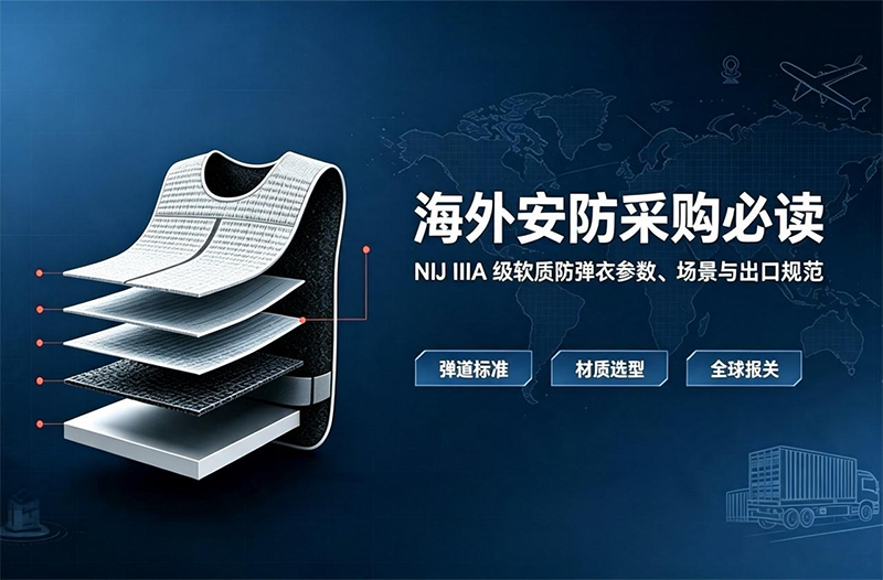 NIJ IIIA软质防弹衣