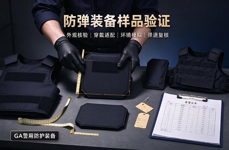 防弹装备样品验证
